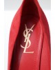 Escarpins rouge YSL suede