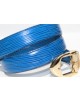 Ceinture bleue Louis Vuitton 