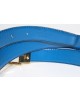 Ceinture bleue Louis Vuitton 