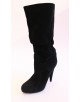 Bottes BALLY daim noir Taille 39