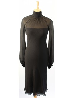 Robe Hermes noire taille 36