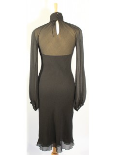 Robe Hermes noire taille 36