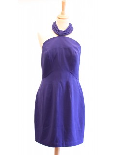 Robe Thierry Mugler bleue taille 38