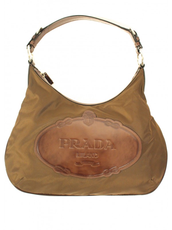 Sac prada en toile clearance