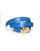 Ceinture bleue Louis Vuitton 