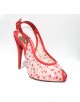 Escarpins Louboutin  pois rouges taille 37