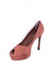 Escarpins YSL  "brique" suede taille 37