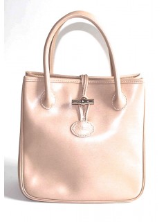 Sac Longchamp roseau rose pâle