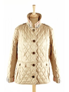 Veste Burberry taille XL matelassée beige