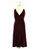 Robe Ralph Lauren taille 36 velours bordeaux