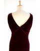 Robe Ralph Lauren taille 36 velours bordeaux