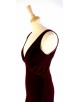 Robe Ralph Lauren taille 36 velours bordeaux