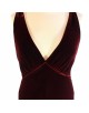 Robe Ralph Lauren taille 36 velours bordeaux