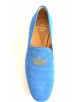 Slippers Church's en daim bleu taille 37