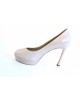 Escarpins YSL gris clair taille 37