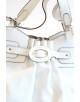 Sac Anya Hindmarch blanc 