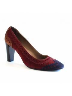 Escarpins Hermès daim taille 37,5