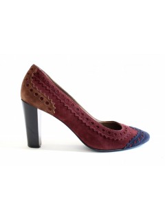 Escarpins Hermès daim taille 37,5