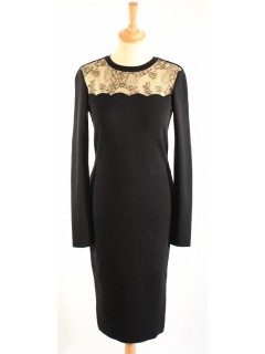 Robe Valentino noire taille M dentelle