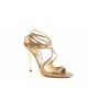 Sandales Jimmy Choo taille 39,5 cuir or