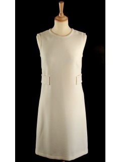 Robe Prada écru taille 38 