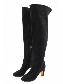 Bottes Cuissardes CHANEL noires 37