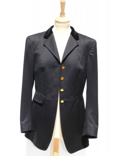 Veste HERMES "cavalier" noire Taille 42