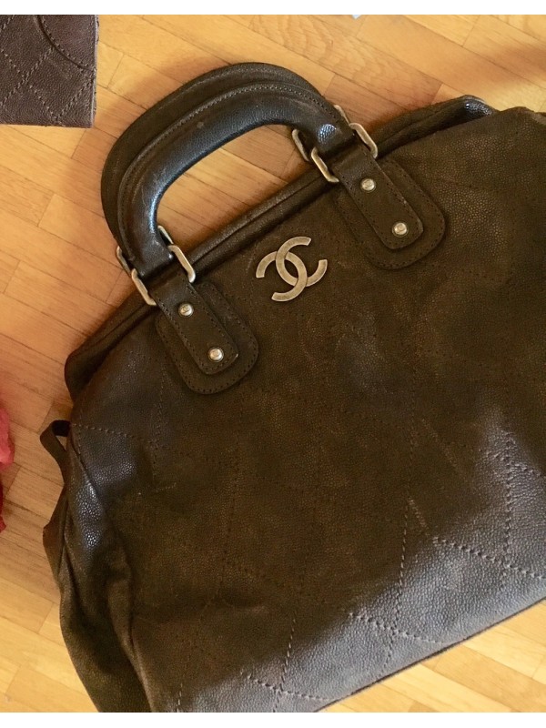 Sac sales chanel cuir
