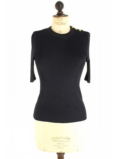 Top Hermès noir taille S