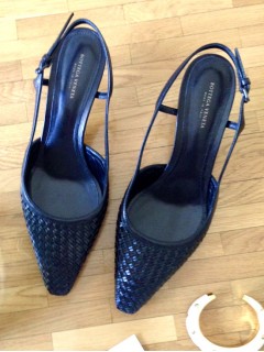 Escarpins Bottega Veneta noirs taille 37,5