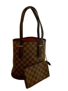 Sac Louis Vuitton "bucket pm" damier