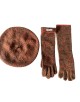 Set Bonnet/gants Hermes